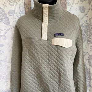 Patagonia Organic Cotton Quilt Snap Pullover